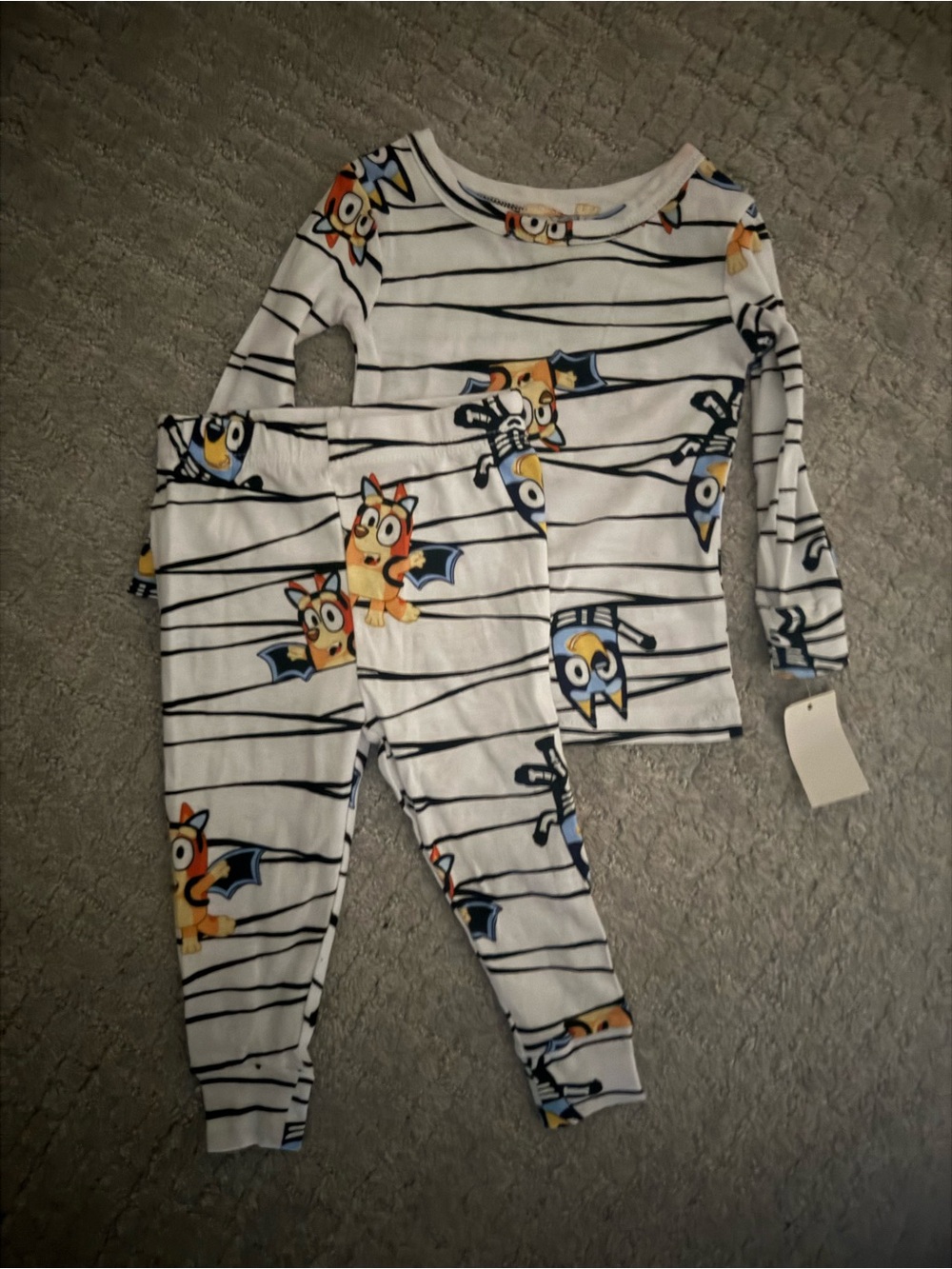 halloween bluey pajamas 18mos